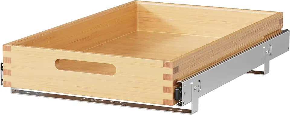 Pull Out Drawers for Cabinets 15"W x 21"D, Farmeless&Farme Cabinet