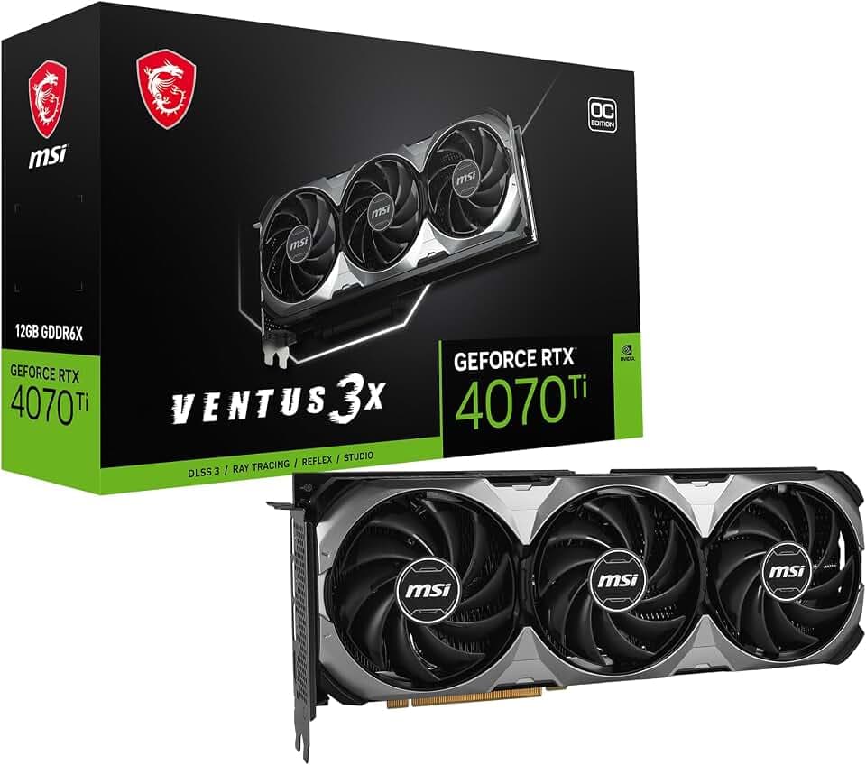 MSI GeForce RTX 4070 Ti Ventus 3X E 12G OC
