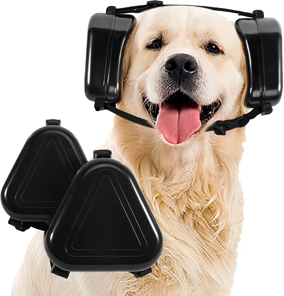 Dog Ear Muffs Noise Protection,Anxiety Relief Calming Headphones for Dogs