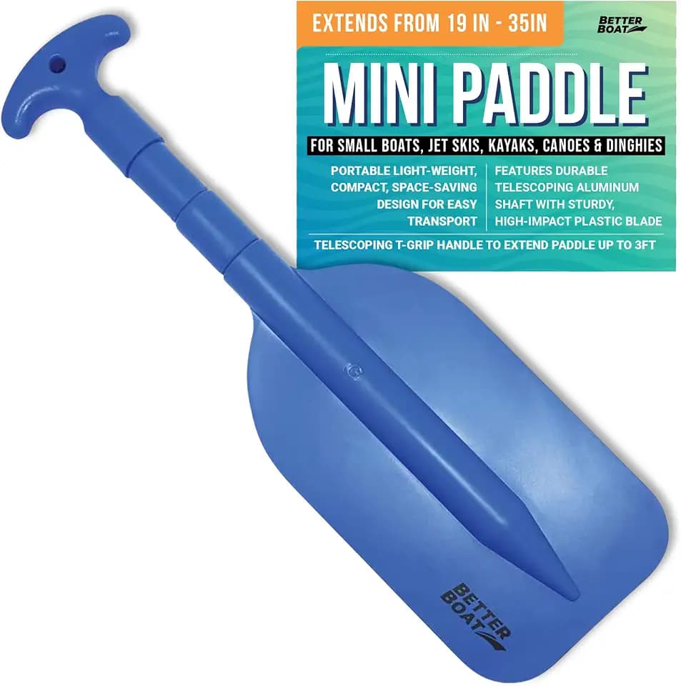 Boat Paddle Telescoping Plastic Collapsible Oar, Kayak, Jet Ski, Rafting