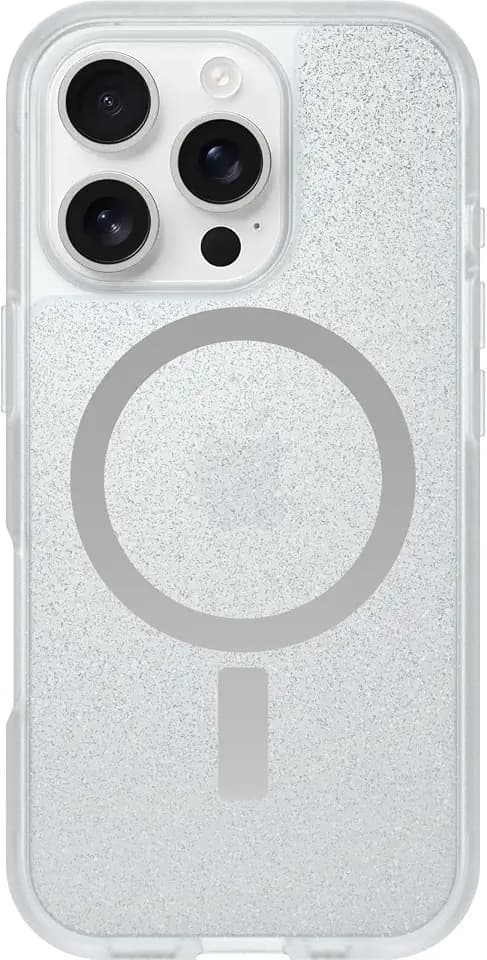 OtterBox iPhone 16 Pro React Series Case - Stardust - Ultra-Thin, Stylish Minimalist iPhone Case, MagSafe Compatible
