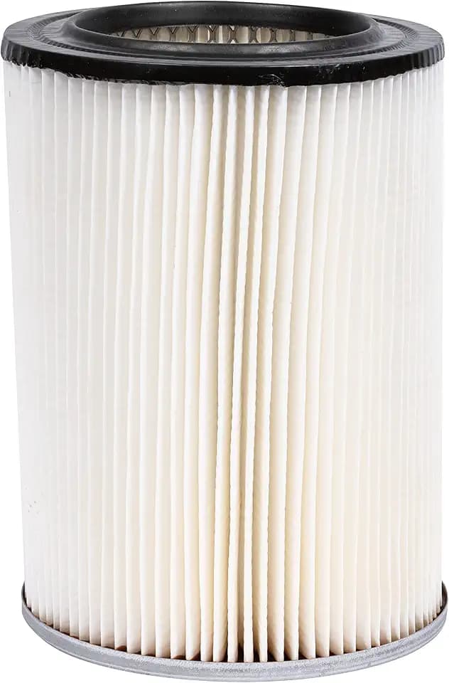 Shop-Vac 90328 Cartridge Filter for Craftsman and Ridgid Brand Vacuums, Durable Design for Effective Filtration, Wet and Dry Cleanup