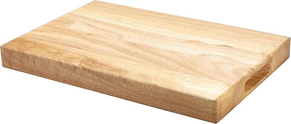 Winco WCB-1824 Wooden Cutting Board, 18-Inch by 24-Inch by 1.75-Inch, Medium, Tan