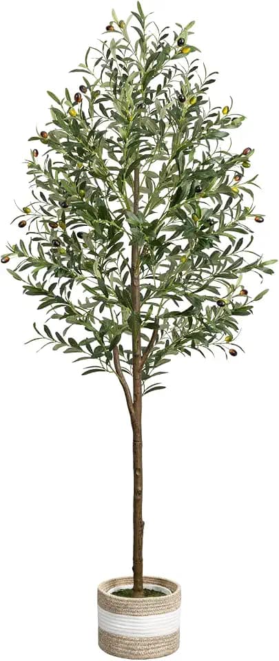 Artificial Olive Tree 5.5FT Faux Indoor Decorative Plant