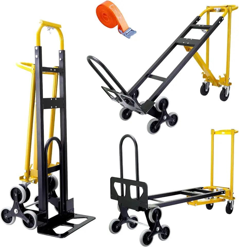 4 in 1 Convertible Hand Truck Dolly Cart with Wheels1000lb