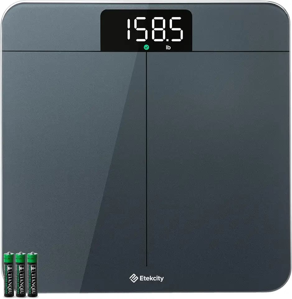 Etekcity Digital Bathroom Scale for Body Weight, Most Accurate to 0.05lb