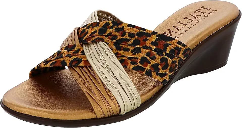 ITALIAN Shoemakers Women's Saylor Wedge Sandal