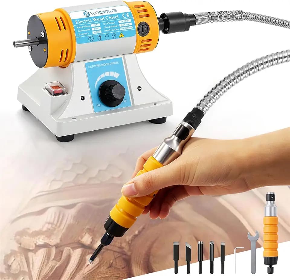 YUCHENGTECH Electric Wood Chisel Carving Tool