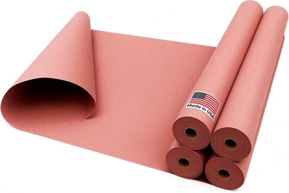 Floor Protection Paper 36" x 166' Red Rosin Paper Roll