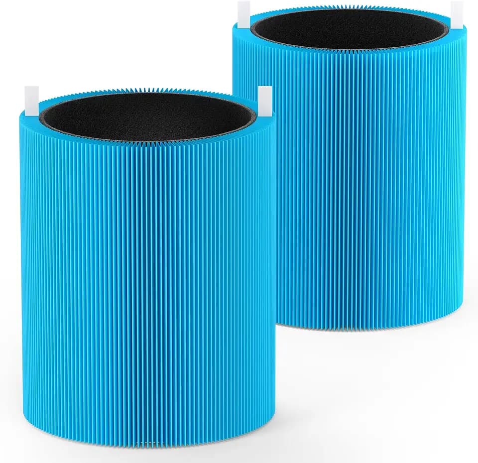 2 Pack 411 AllergenBlock Filter for Blue Pure 411, 411+, 411 Auto