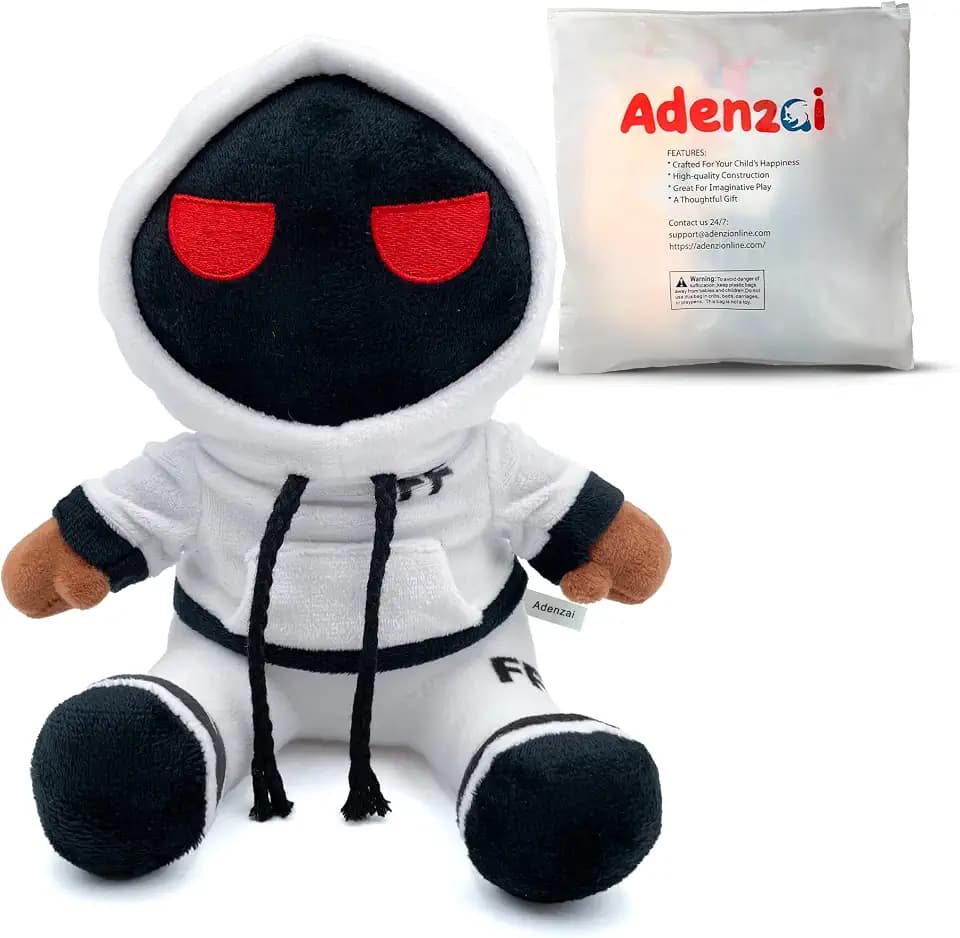 8.7" Foltyn Family Standard Plushies -Cute Halloween Plush Toy | Soft Stuffed Pillow | Kids' Room Decor for Birthdays & Holidays | White-8.7IN