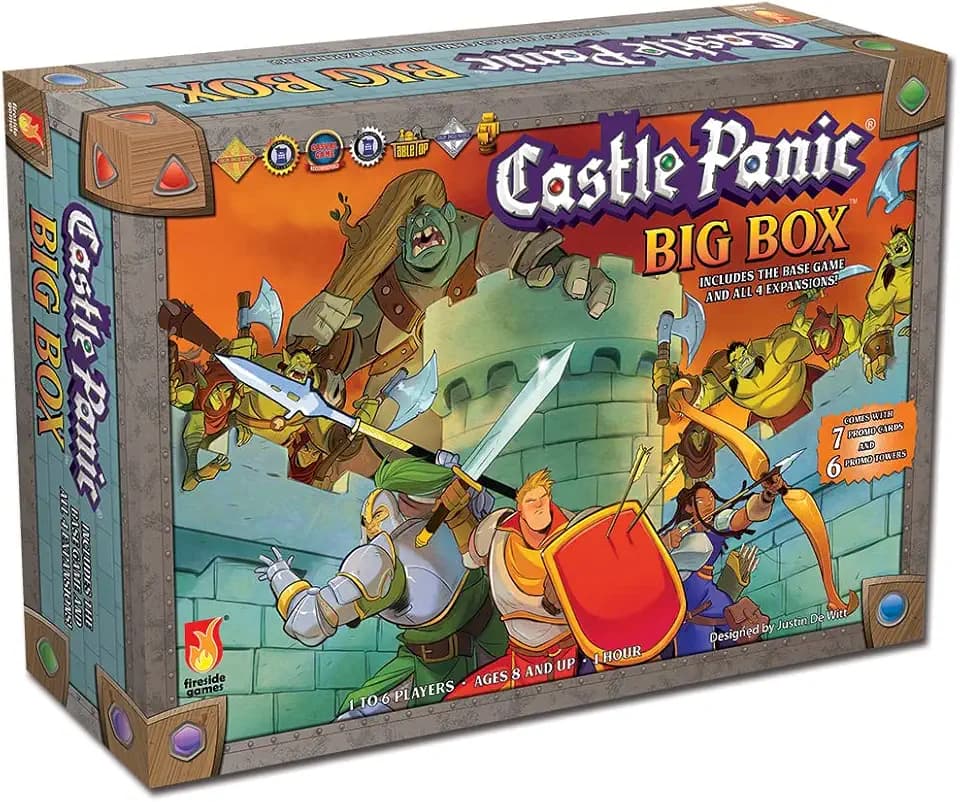 Fireside Games Castle Panic Big Box 2nd Edition Board Game