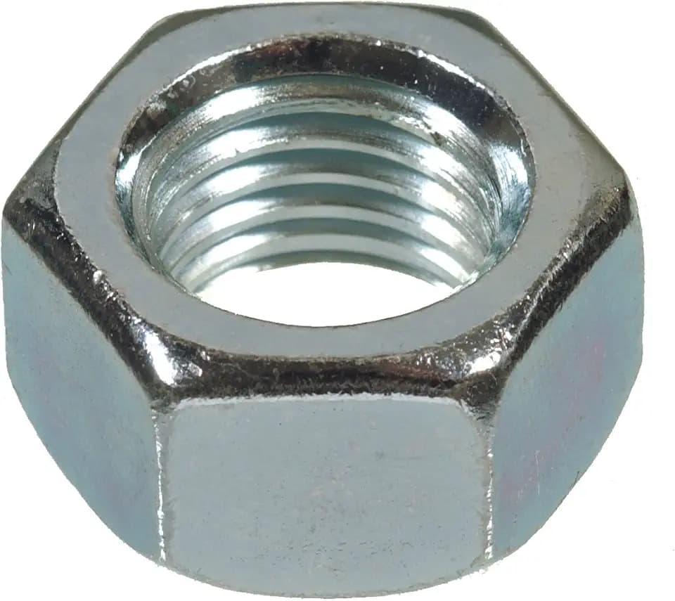 Hillman Zinc-Plated Steel Metric Hex Nuts M14-1.50 Fine Thread, 5 Pack