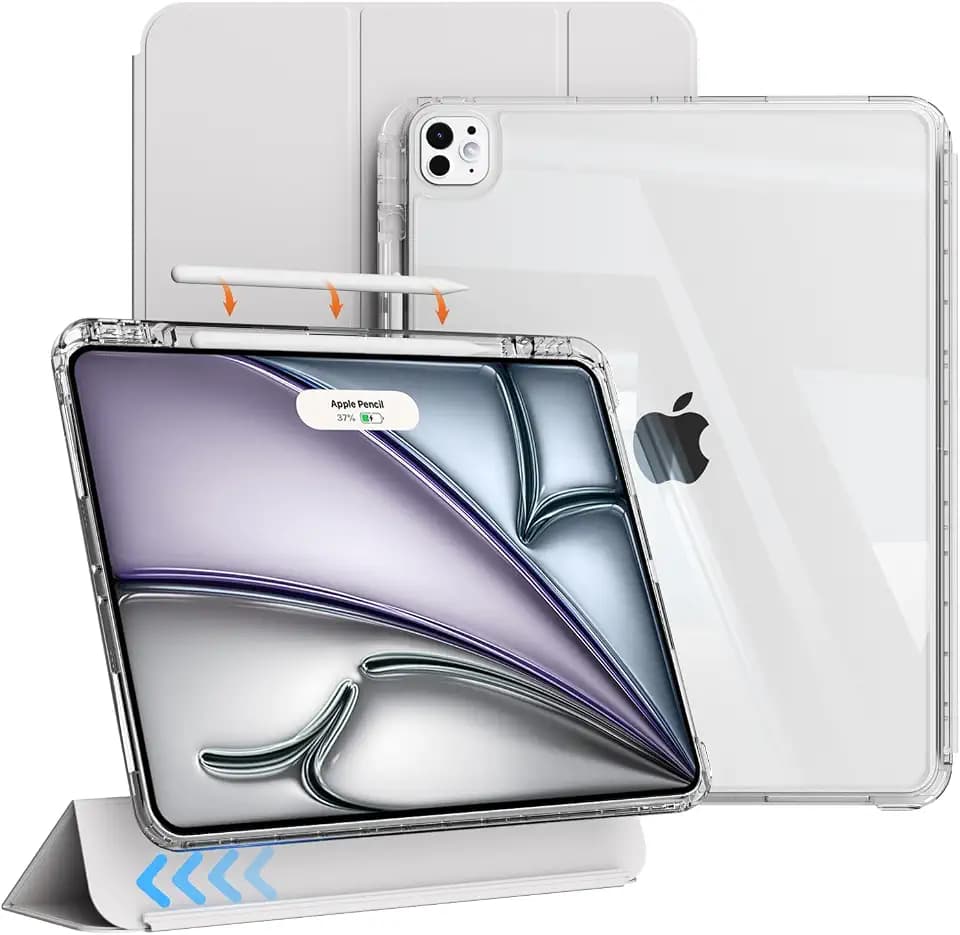 Hülle für iPad Air 13 Zoll M4/M3/M2, iPad Pro 12,9 Zoll 6./5. Gen