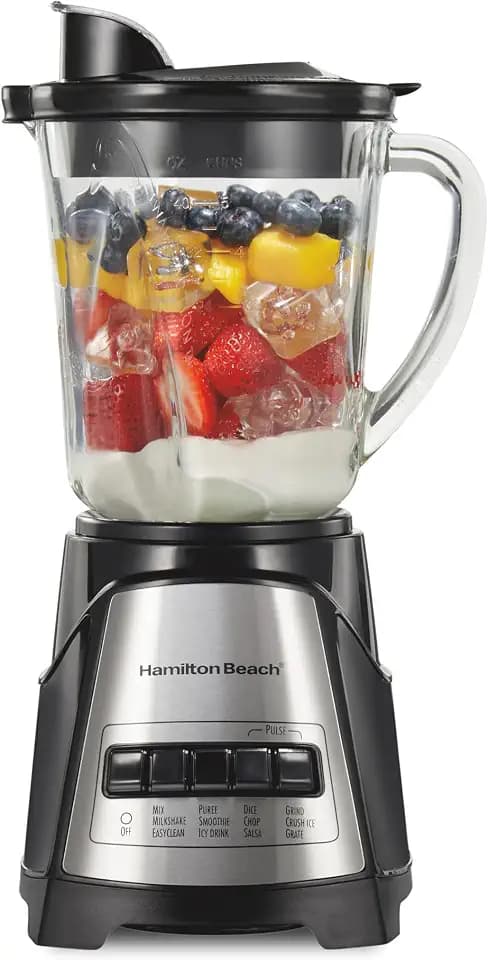 Hamilton Beach Power Elite Blender For Smoothies With Wave Action System