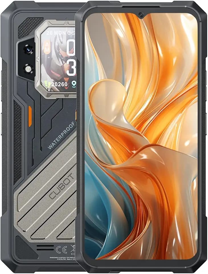 Kingkong X PRO 5G - Smartphone mit 6,72" FHD+ 144Hz, 48GB RAM (24GB+24GB erweiterbar), 256GB ROM, 100 MP Kamera, 10200mAh Akku, Android 14, Dimensity 8200, Schwarz.