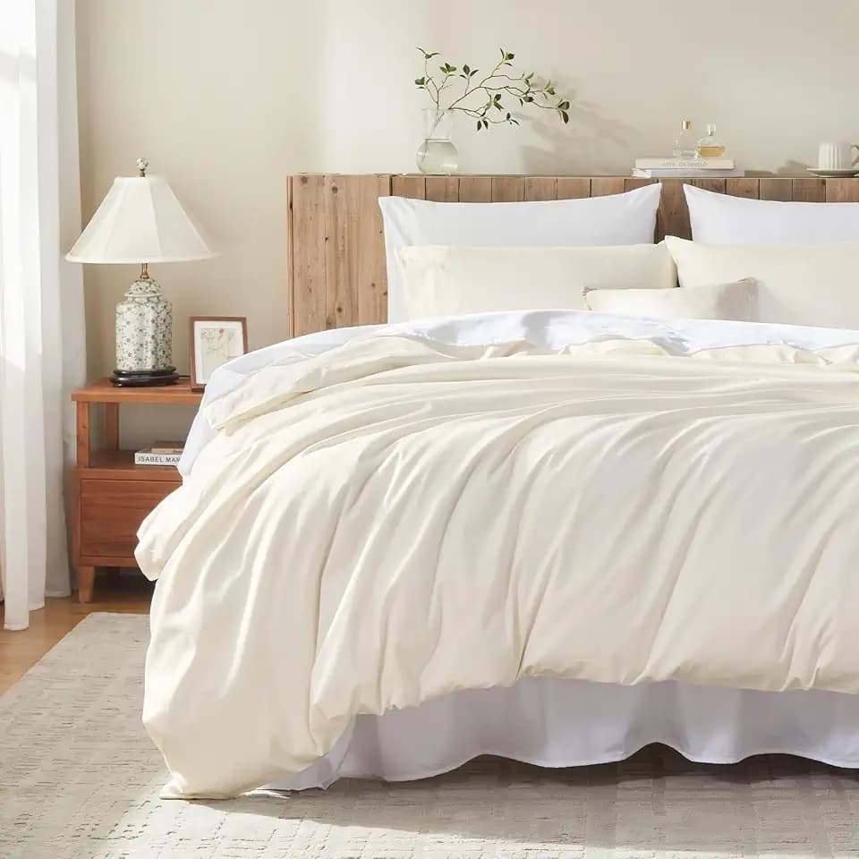 Twin Duvet Cover Set,100% Egyptian Cotton duvet cover for twin comforter