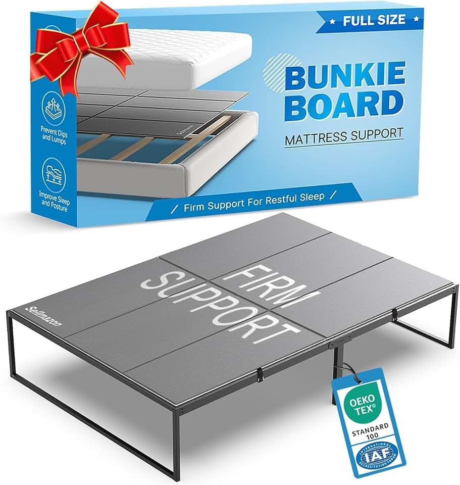 Bunkie Board Full Size (54x75''), Heavy Duty Bed Boards for Frame
