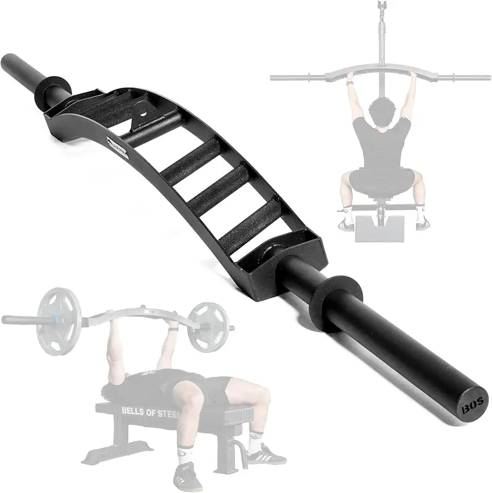 Swiss Bar Bells of Steel - Arch Nemesis Multi Grip Cambered Olympic
