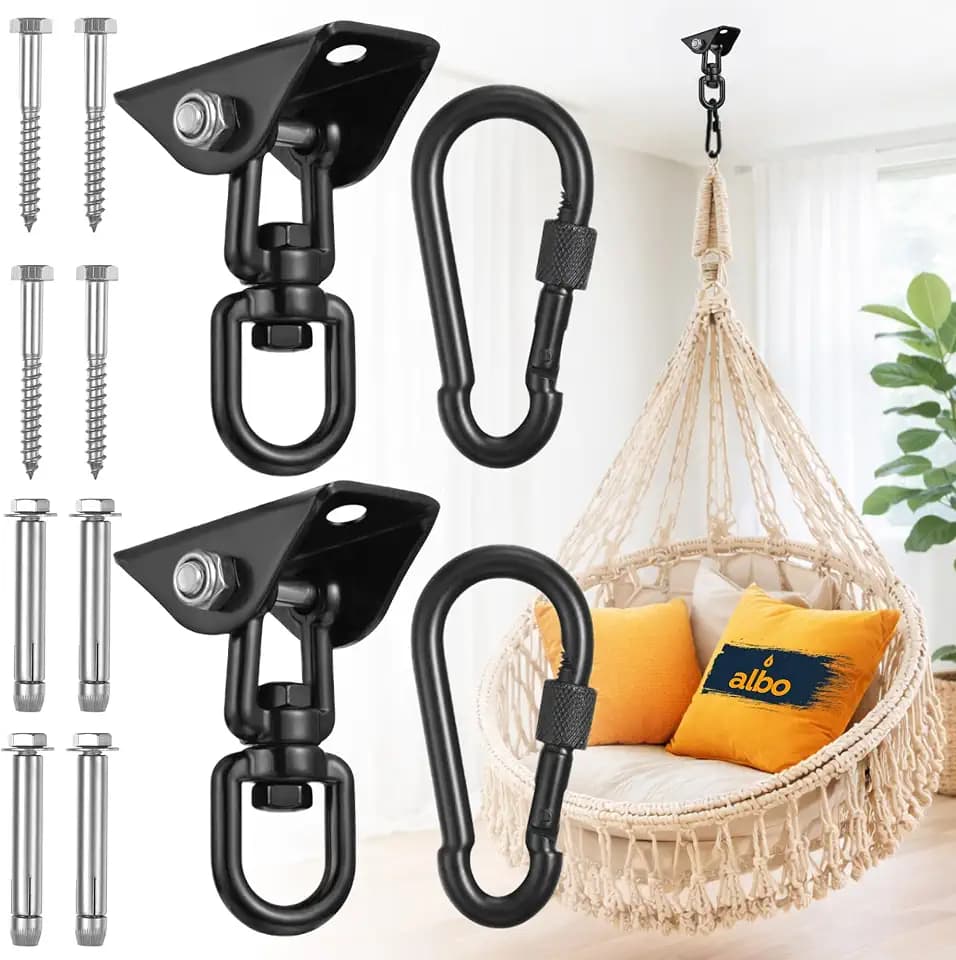 Albo Heavy Duty Swing Hangers 2 Pack, 2650 LBS