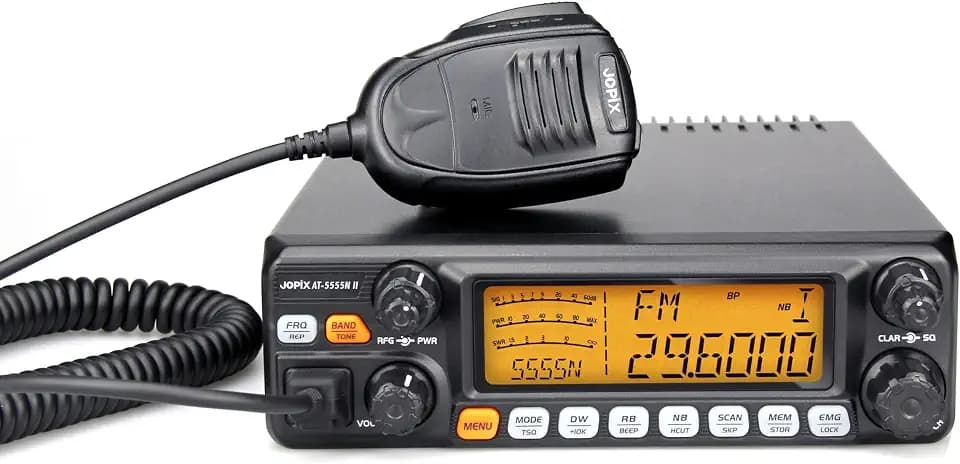 Jopix AT-5555N II 10m Funkgerät Mobiltransceiver 60W AM FM SSB CW