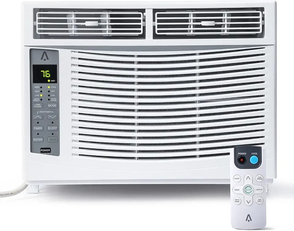 Towallmark 6000-BTU Window Air Conditioner Up to 250 Sqf