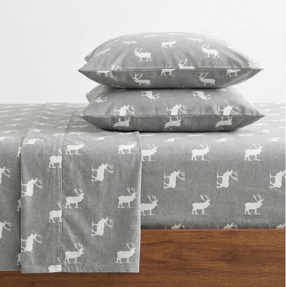 Eddie Bauer - Queen Sheet Set with Fitted Sheet & Pillowcases