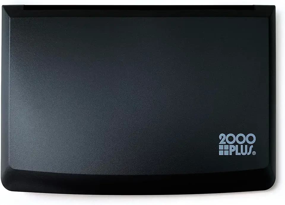 2000Plus Stamp Pad, Size No.2, 6-1/4" x 3-1/4"D, Black
