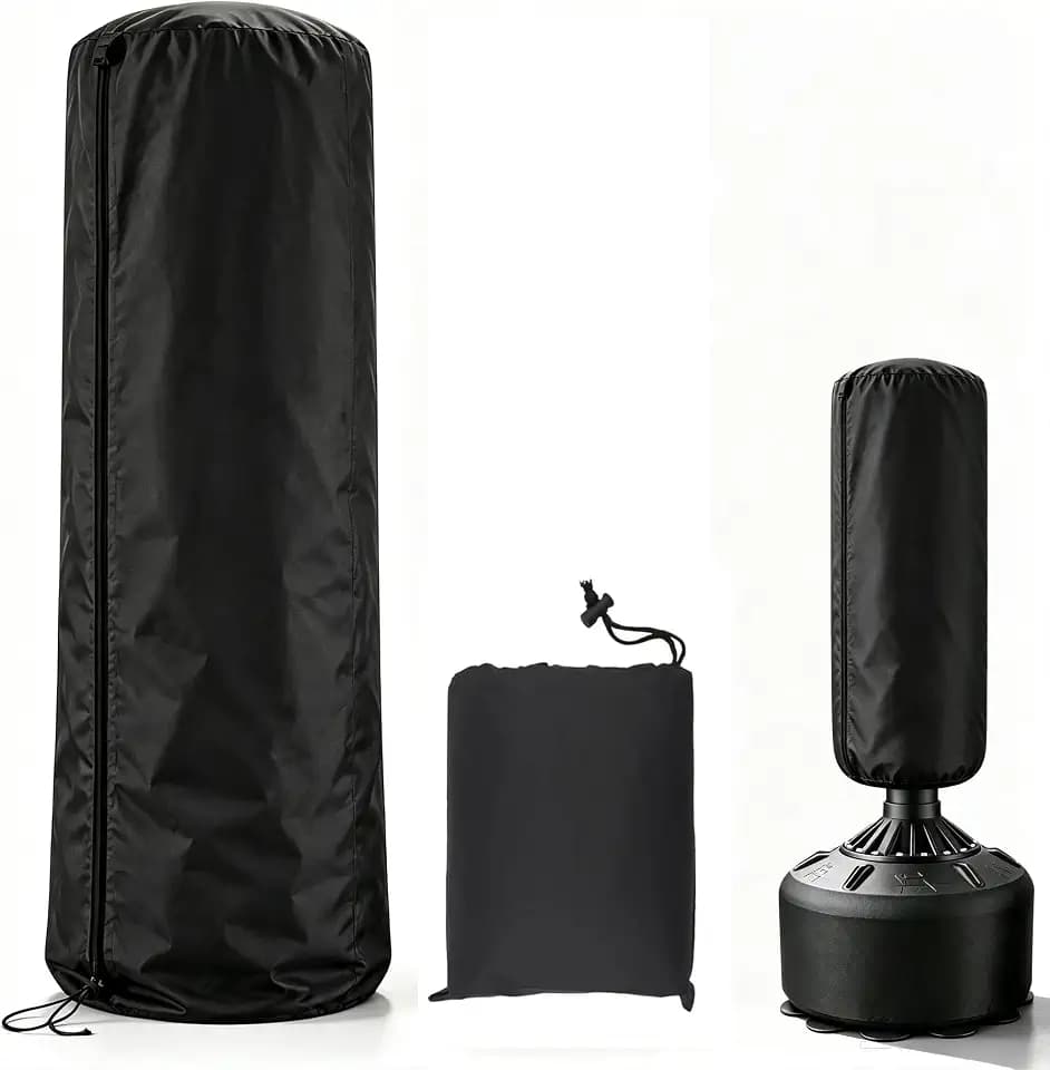 HEVSTIL 52" Black Punching Bag Cover, Waterproof Outdoor Protective Cover