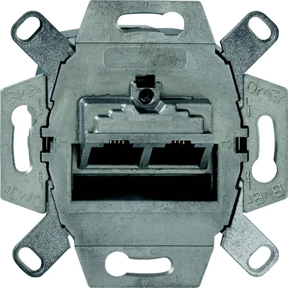 ABB Grau, 2 x RJ45