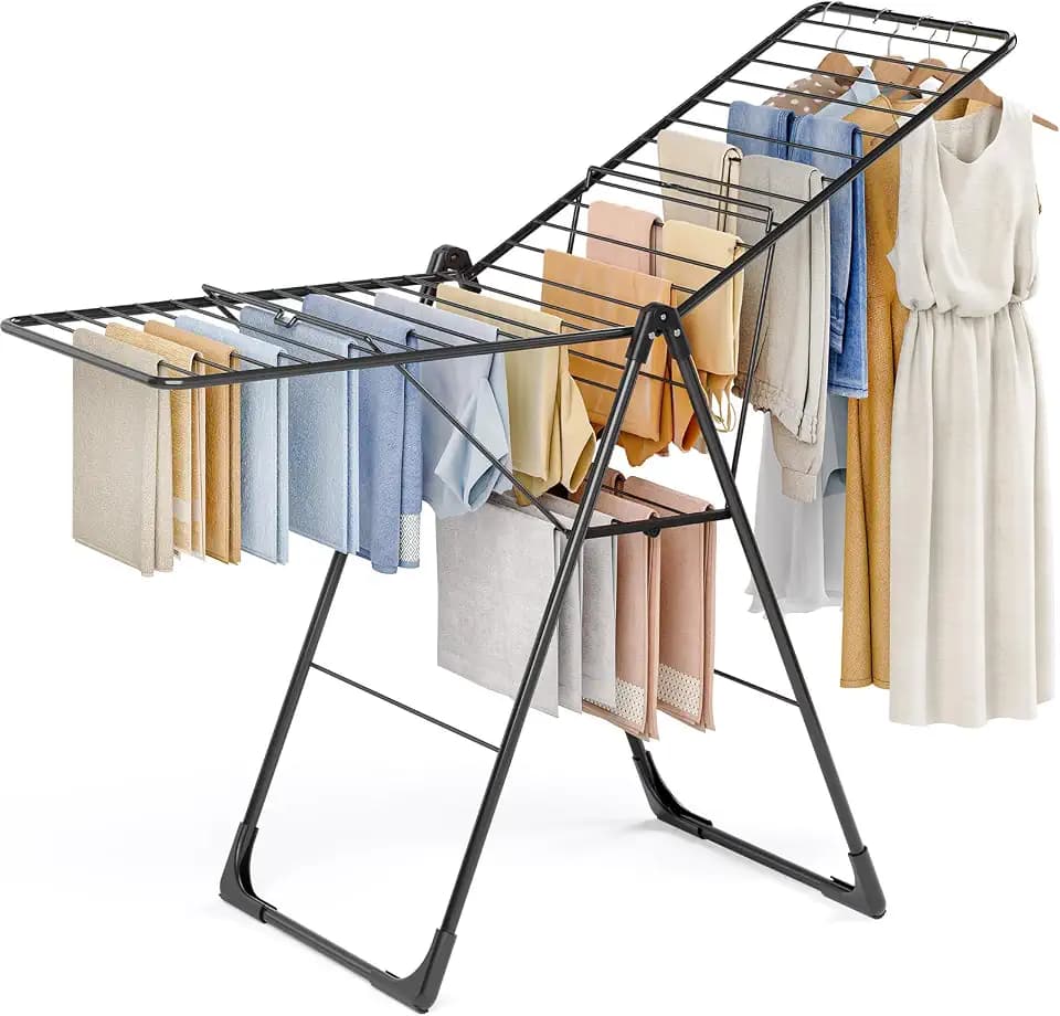 APEXCHASER Clothes Drying Rack, Large Capacity Drying Rack Clothing