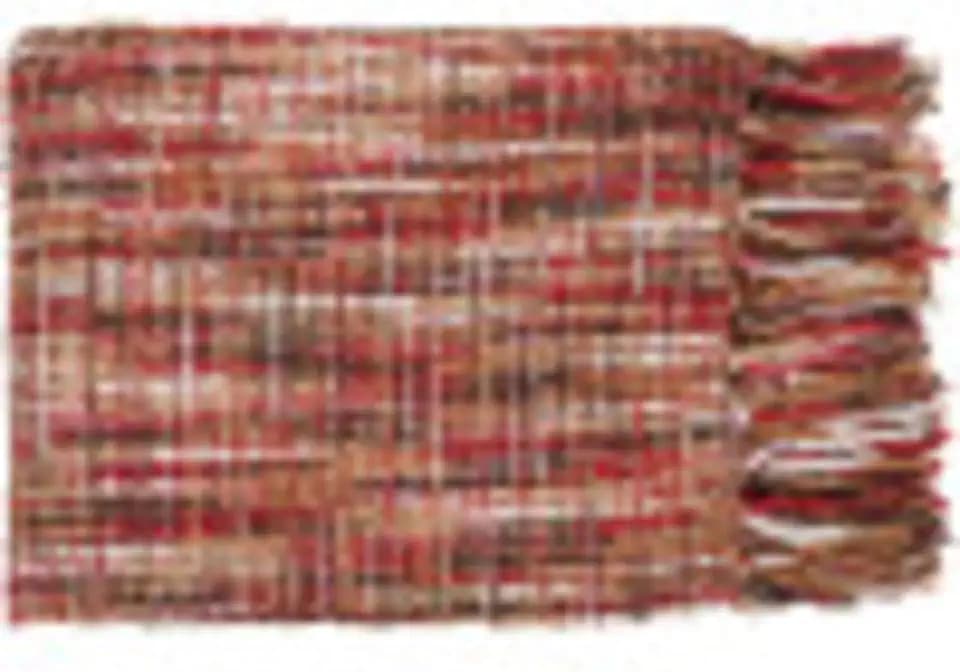 Artistic Weavers Sylvia Throw Blanket 50"W x 60"L, Red