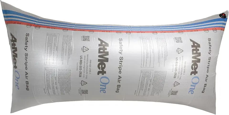 Dunnage Airbags 36" x 72" - USA-Made Inflatable & Reusable Woven PP Dunnage Bags AtMet - Prevent Cargo Movement & Damage, Shipment Stabilizer for Pallets, Crates & Barrels by IDL Packaging