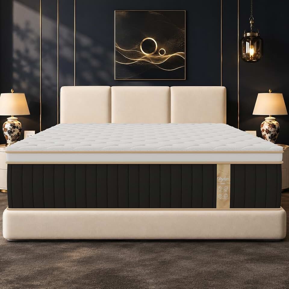 Queen Mattress 12 Inch, Pressure Relief and Motion Isolation