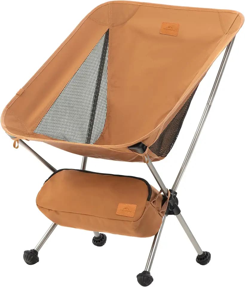 Naturehike YL08 Ultralight Camping Chair — Only 2.12 LBS, Anti-Sinking Feet