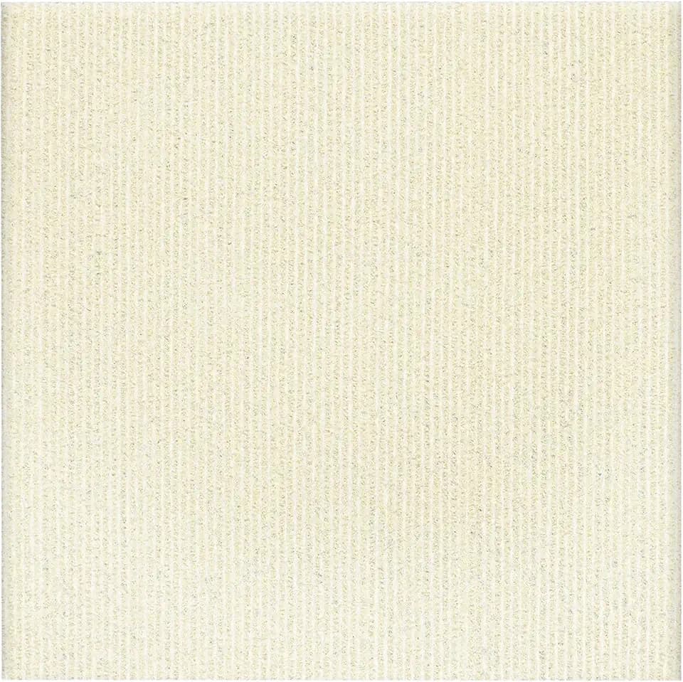 Carpet Tiles Peel and Stick, Self Adhesive Carpet Floor Tile 24" x 24", Off White Soft Padded Flooring Sticker, Home Decor for Bedroom Living Room Office, 20 Tiles per Box
