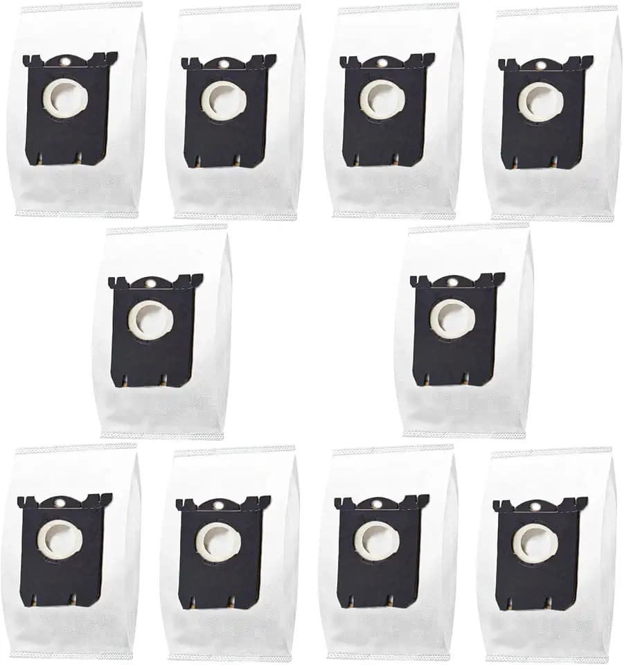 10 Pack Replacement S Bag Compatible with Electrolux S-Bag Classic Vacuum EL200F, EL8500, EL202G, EL6985, EL6988 EL6989 EL4100