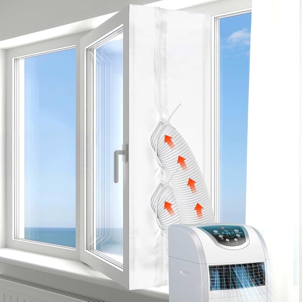 Klimaanlage Klimageräte Fensterabdichtung 500cm für Mobile Klimageräte