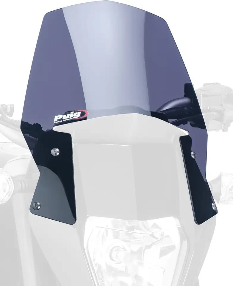 Puig 6009F New Generation Naked Sport optimierte Aerodynamik, Dunkel Getönt