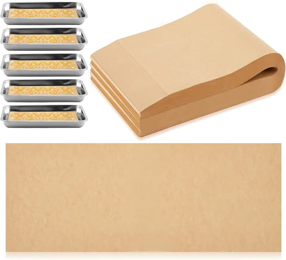 Fuyoooo 600 Pcs Freeze Dryer Tray Mats,Medium 17 x 6.8"