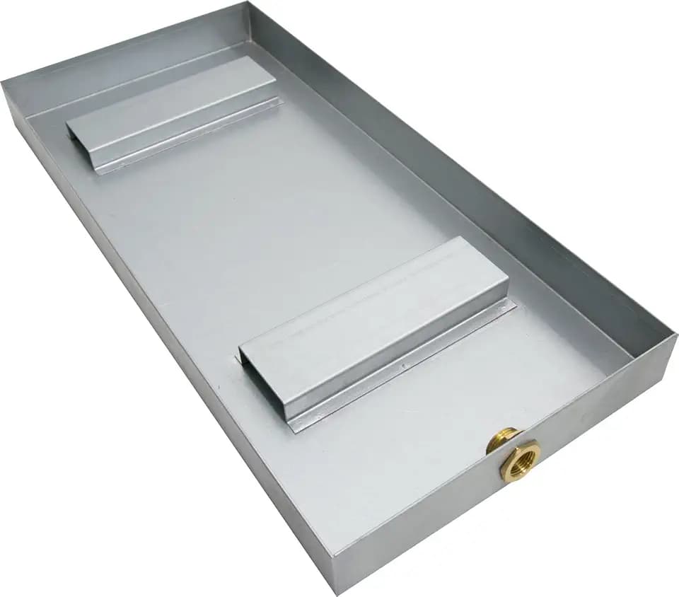 Universal Steam Bath Generator Drainage Pan Accessory Steamspa