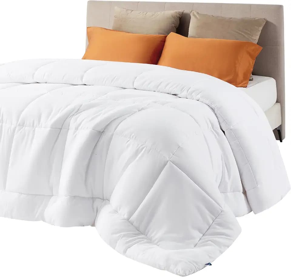 Bedsure Comforter Duvet Insert, Quilted Bedding Blanket, Oeko-TEX