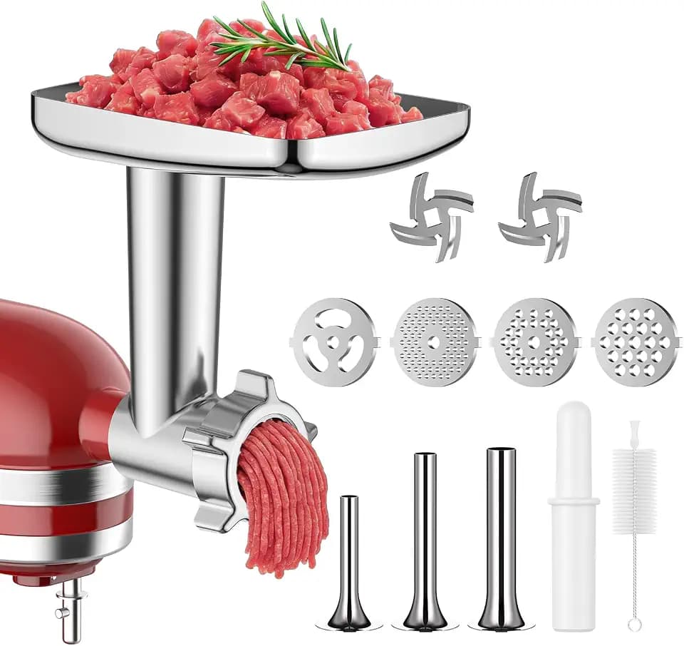Meat Grinder Attachment for KitchenAid Stand Mixer,Food Grinder