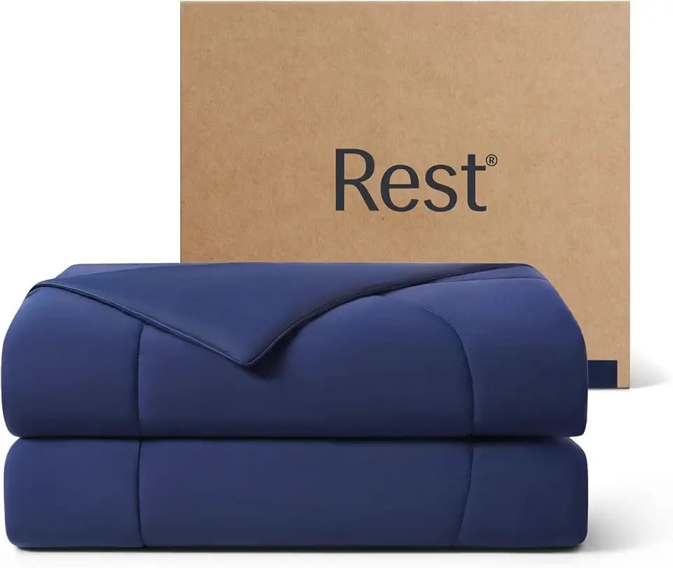 REST® Evercool® Cooling Comforter Blanket for Hot Sleepers, King/Cali King
