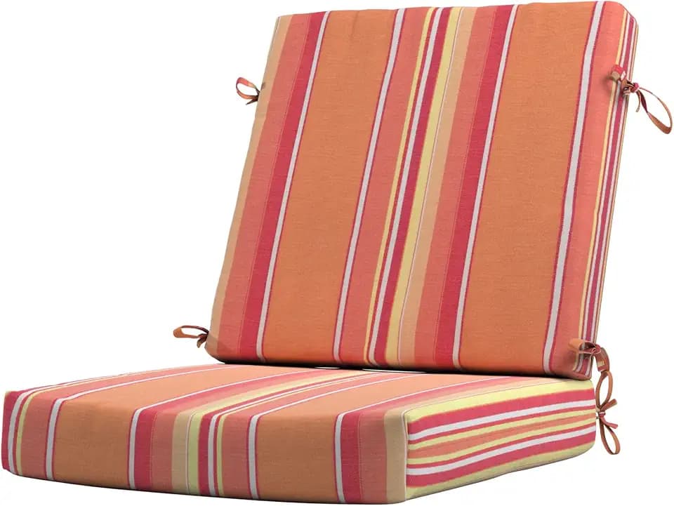 California Umbrella Dining Chair Cushion 20 x 40, Dolce Mango