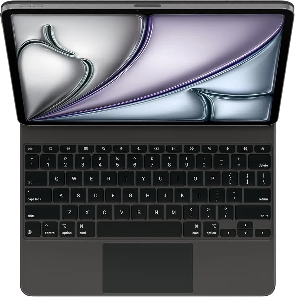 Apple Magic Keyboard Case für das 13" iPad Air (M3), besonders angenehmes Tippen, integriertes Trackpad, Englisch (USA) - Schwarz