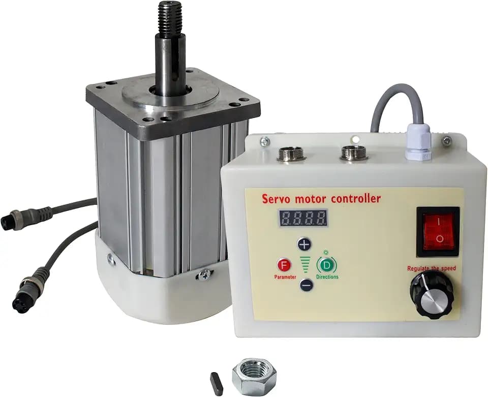 RATTMMOTOR 2200W 110V Permanent Magnet DC Brushless Servo Motor Drive Kit