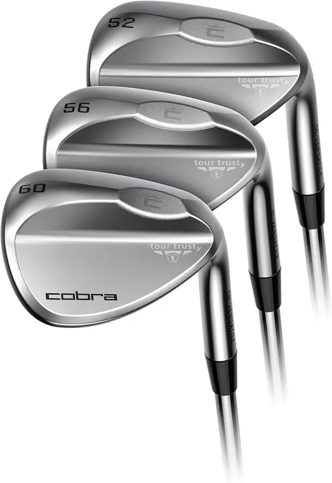 Cobra Tour Trusty Golf Wedge Set (3 Pack) - Includes 52/56/60 Degree Wedges