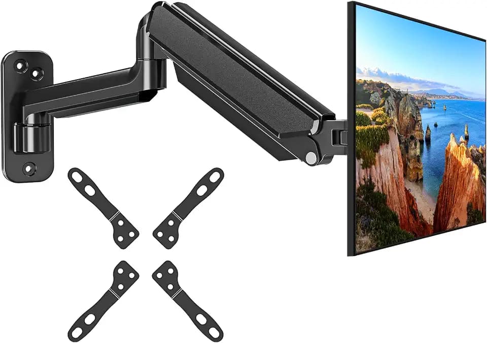 ELIVED Monitor Wandhalterung für Max. 35" Bildschirme bis zu 12kg