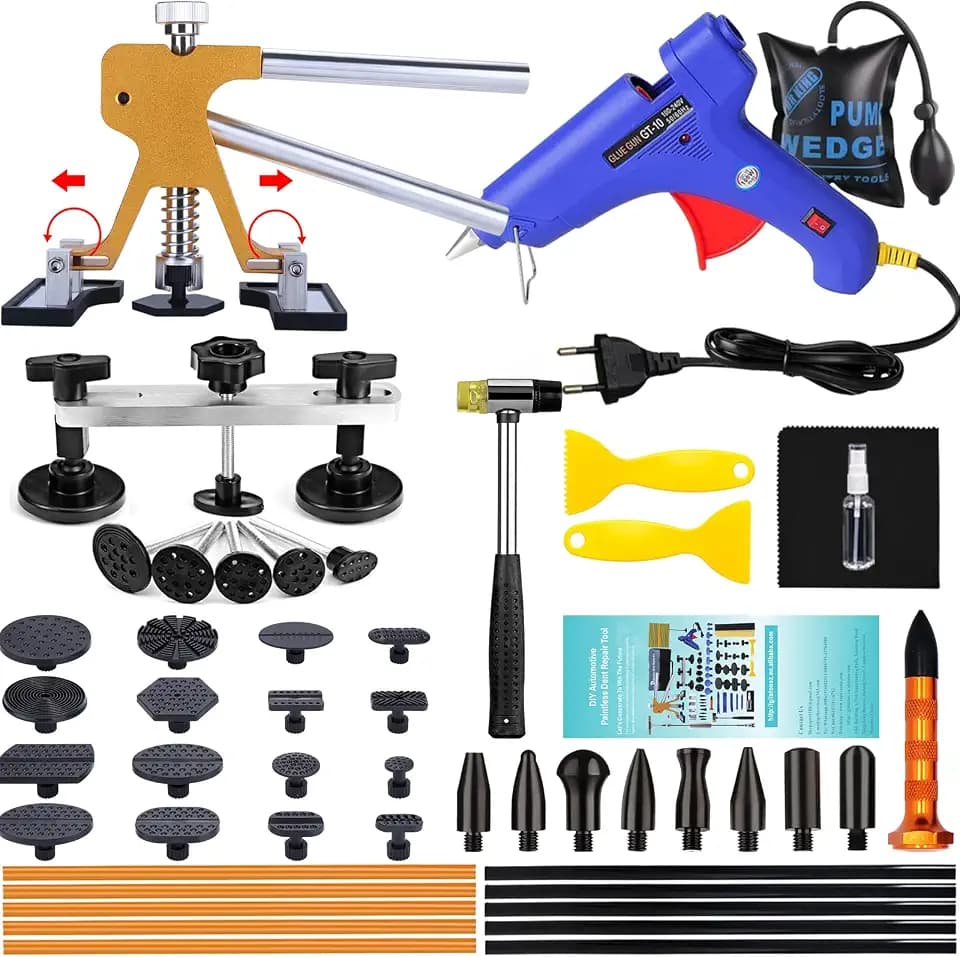 Manelord Dellen Reparatur Ausbeulwerkzeug Lackfreies Dent Puller Set Dellen Reparaturset